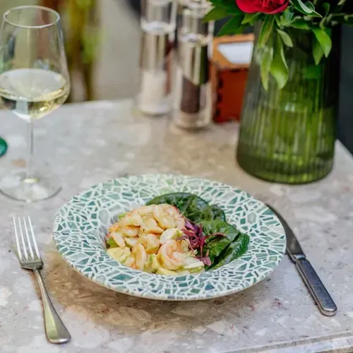 Холодные маринованные креветки